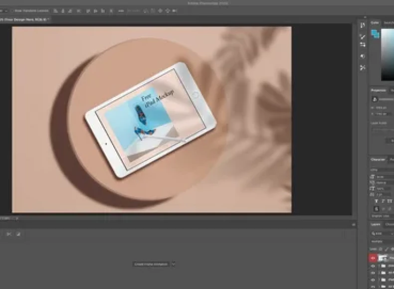 How to Edit PSD Mockup File in Photoshop