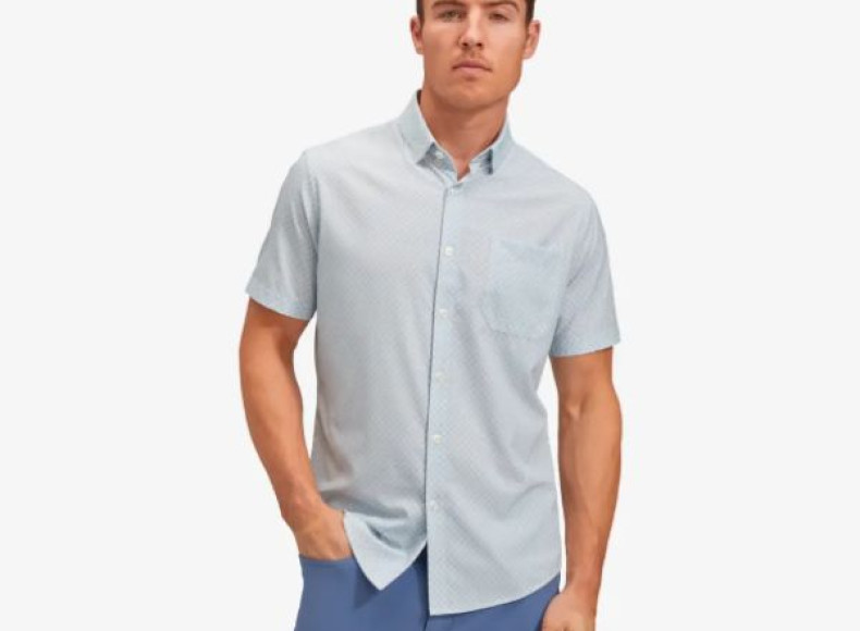 Shorts with Long Sleeve Dress Shirt